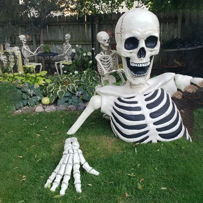 NEW Giant 7β5β Ground Breaking Skeleton with LED Eyes and Sound SHIPS NOW!