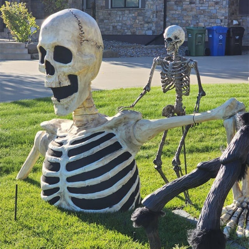 NEW Giant 7β5β Ground Breaking Skeleton with LED Eyes and Sound SHIPS NOW!